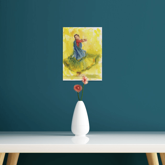 Indian Kathak Dancer 3