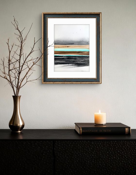 Abstraction River in valley #2