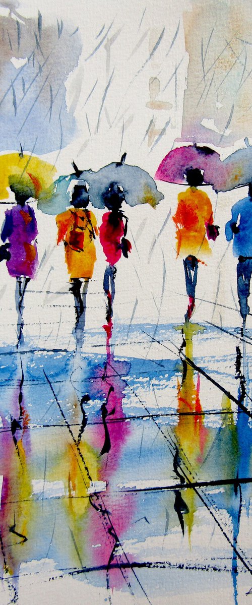 Rainy street IV by Kovács Anna Brigitta