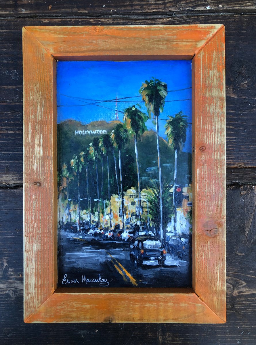 Hollywood Palm Trees by Ewen Macaulay