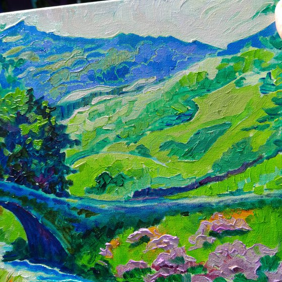 Over the Bridge - Lake District landscape