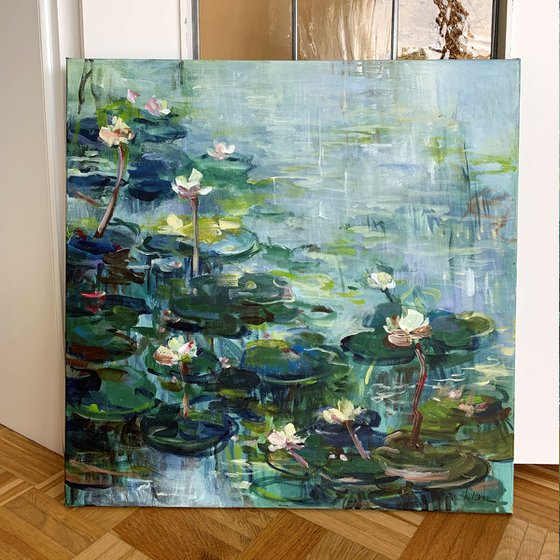 The water lily pond I