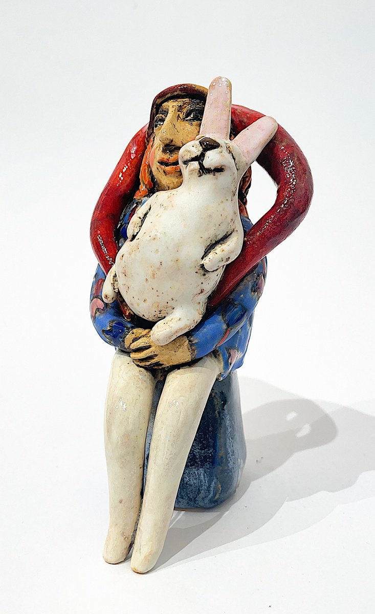 Viktor Zuk | Original  Clay Sculpture | Colours Of The Heart | 10 X 17Cm | Artwork For Sale On Artfinder