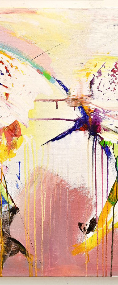 Colorful abstract painting - VE261 by Radek Smach