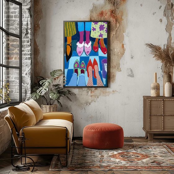 Colorful Women's Shoes Fashion