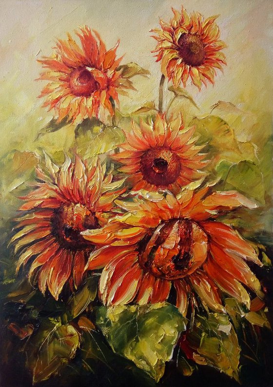 "Sunflowers" by Artem Grunyka