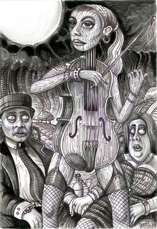 The Fiddler by Spencer Derry ART