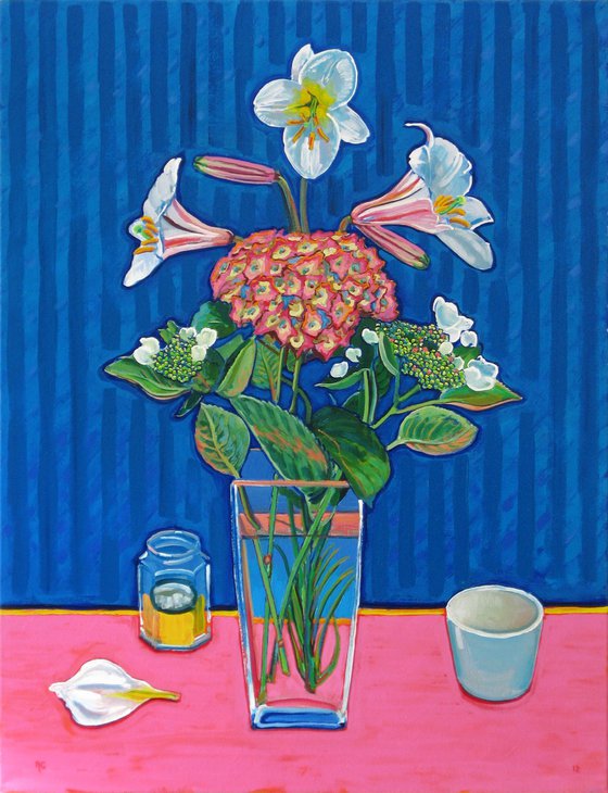 Large Still Life with Lillies
