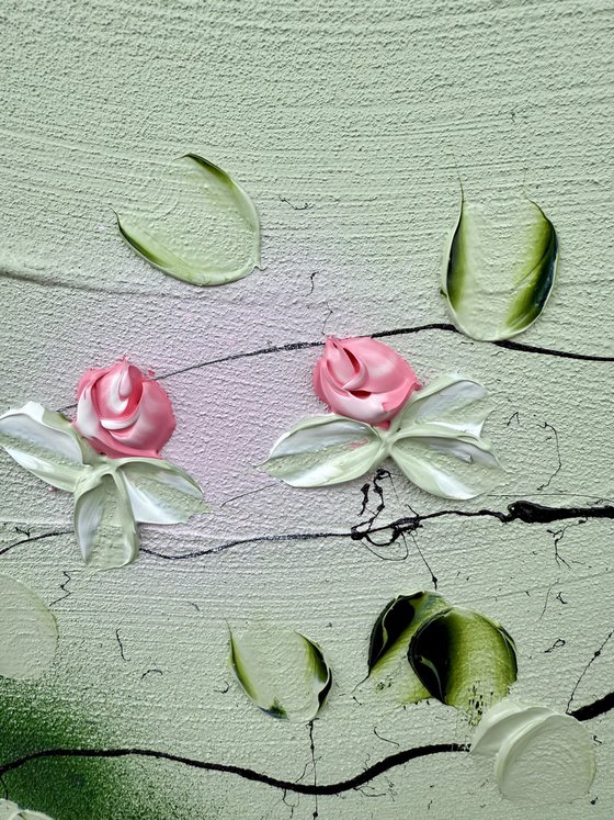 "Pale Rose Garden"