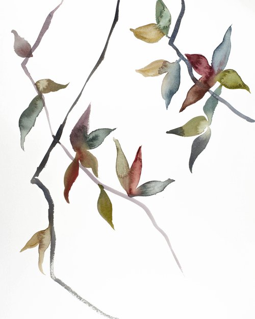 November Branches No. 15 by Elizabeth Becker
