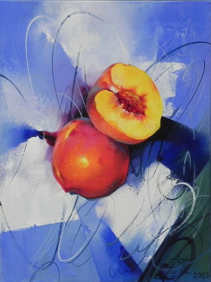 Peaches by Tetiana Novikova