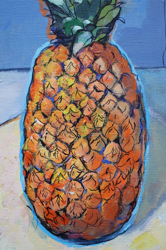 Pineapple with onion