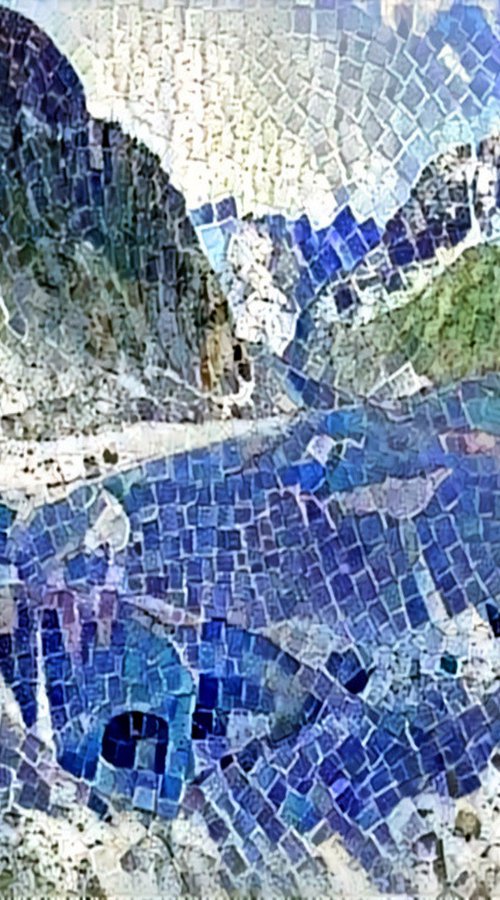 Mosaic glacier N3 by Danielle ARNAL