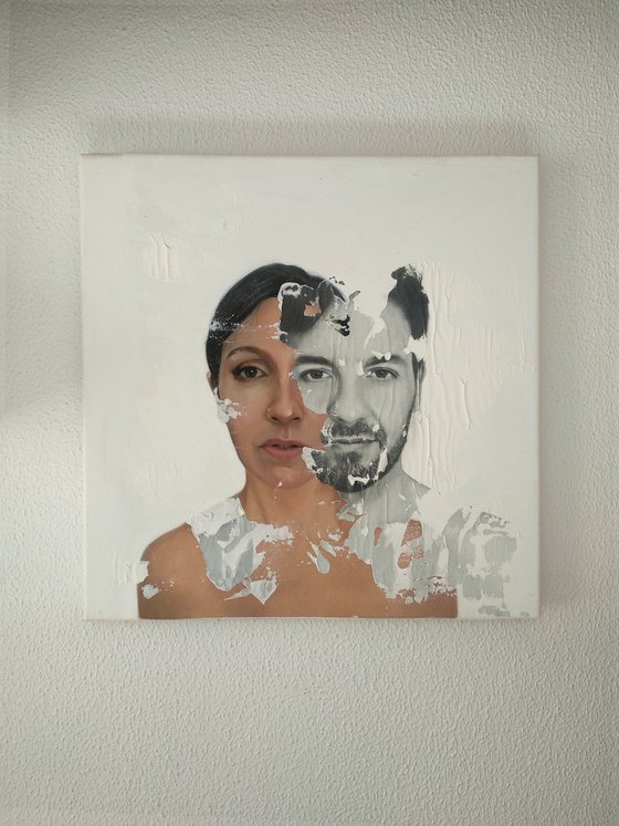 Self portrait with my wife