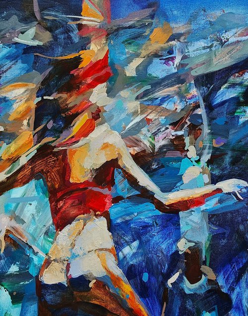 Step into the deep by Daniel Bulimar Henciu