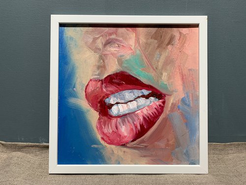 Red lips. by Vita Schagen