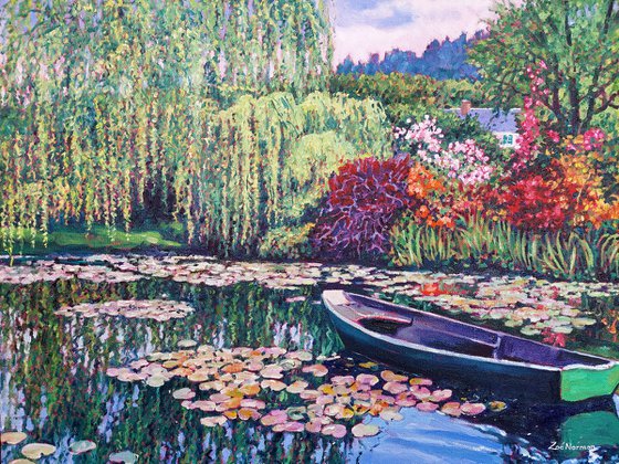 Monet's Water Garden and Boat