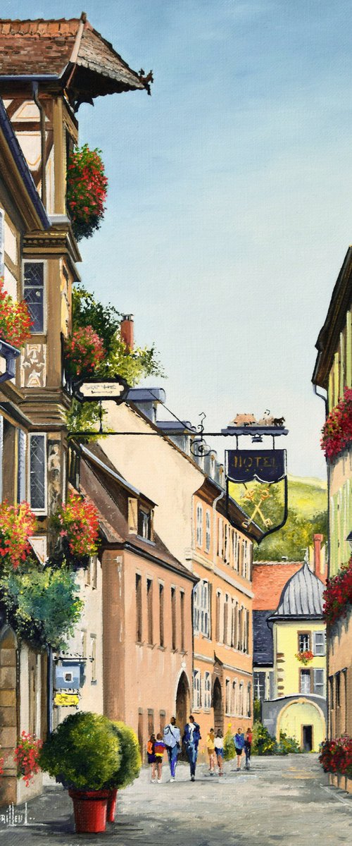 Turckheim. Alsace by Roger Bailleul