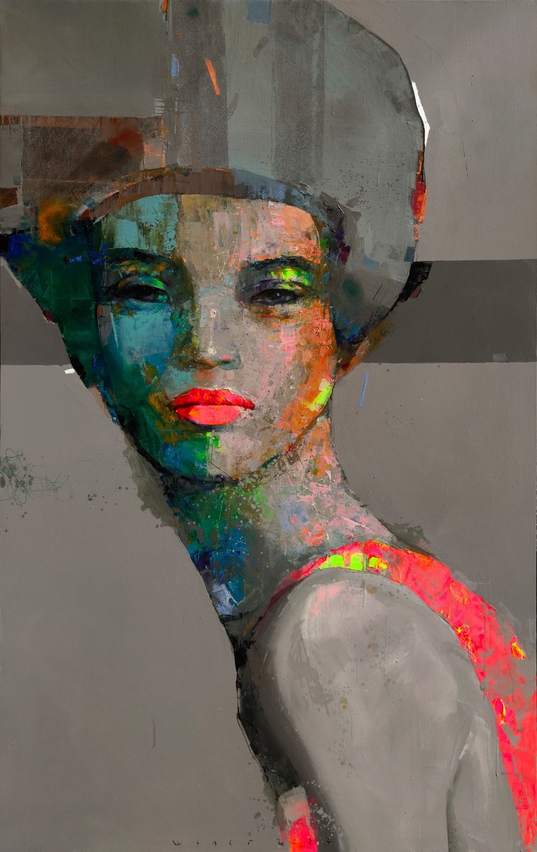 Urban And Pop Oil Painting , Syncopation By Victor Sheleg, 39 X 63, Artwork For Sale On Artfinder
