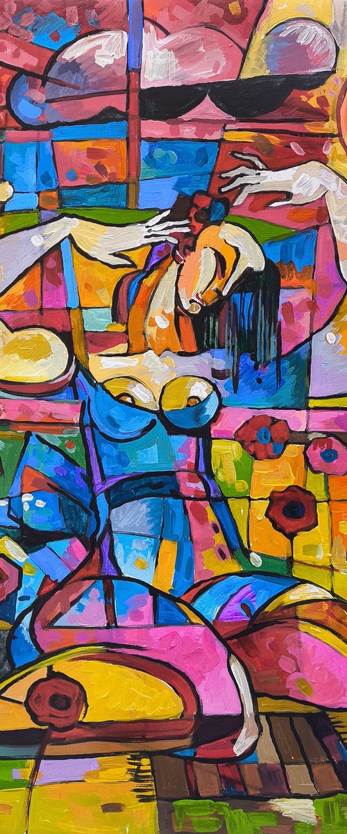 A Woman in a Spring Mood by Meliq Khazaryan