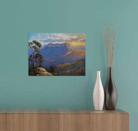 Sunset at Mt Solitary