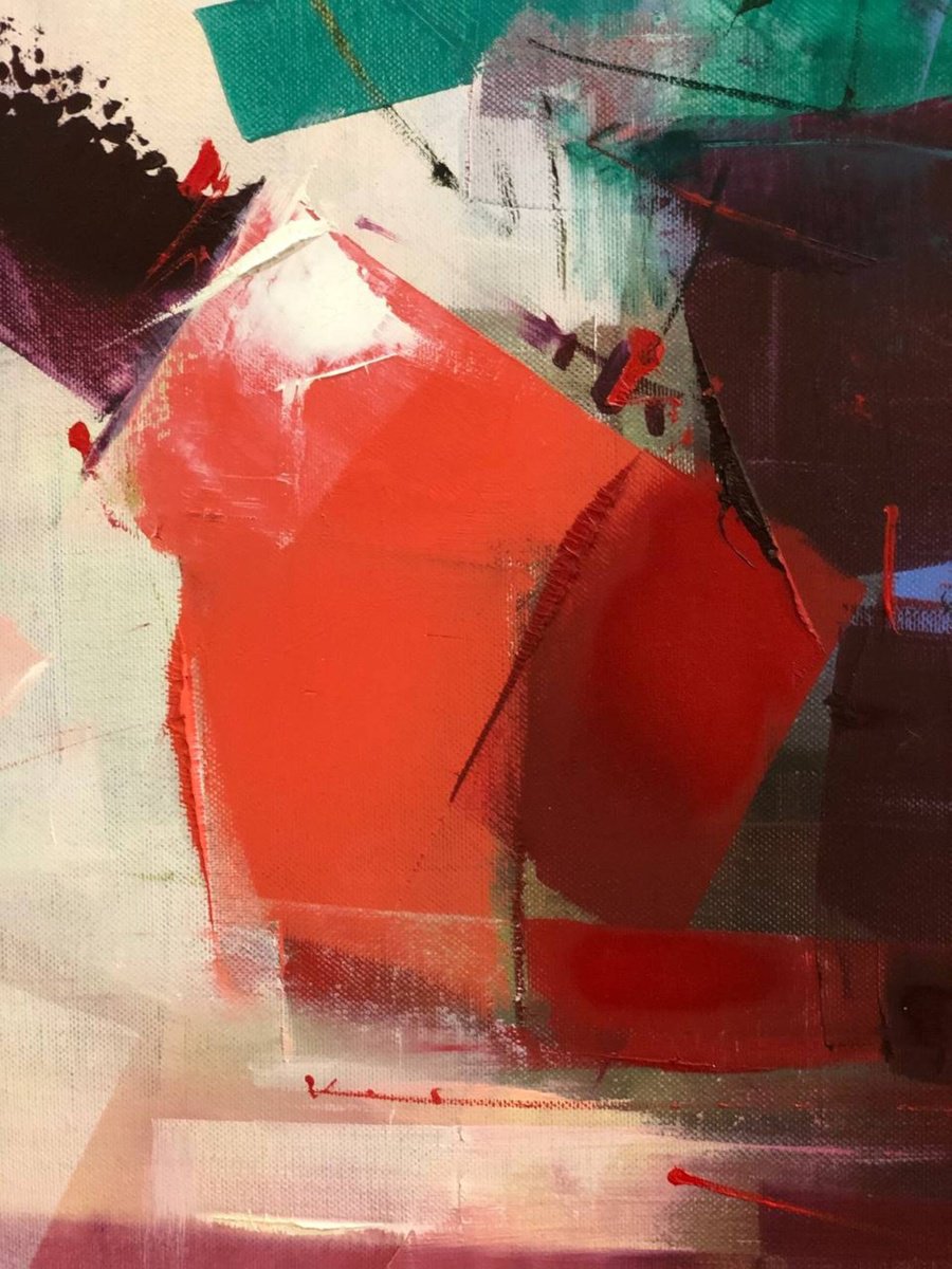 Botanical Oil Painting By Arman Allakhverdian, 40 X 30, Say It With Flowers, Original Artwork