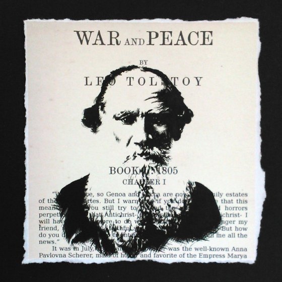 Tolstoy - War and Peace (Framed)