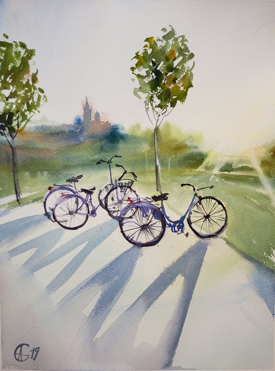Sunrise in Salamanca