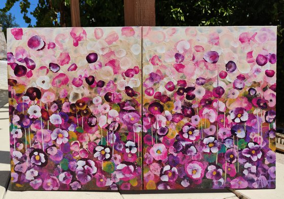 Garden Rhapsody (Diptych)