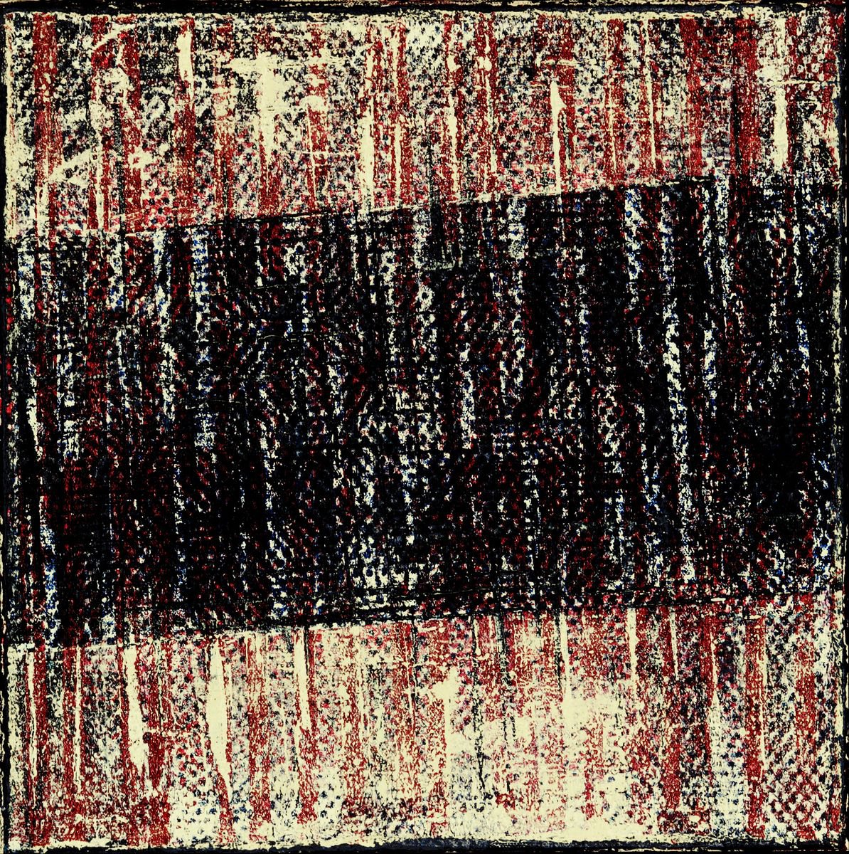 Abstract Acrylic Painting By Petr Strnad, 16 X 16", Through, Original Artwork