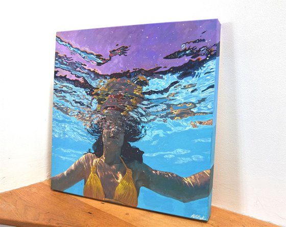 The Shallows - Swimming Painting