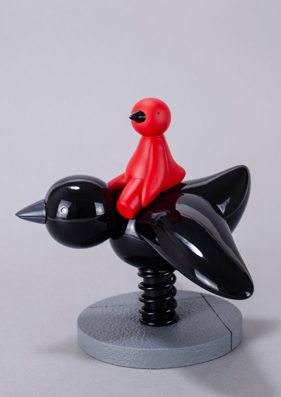 I Believe I Can't Fly - Red & Black