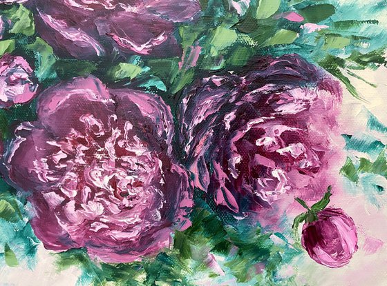 Pleasant peonies