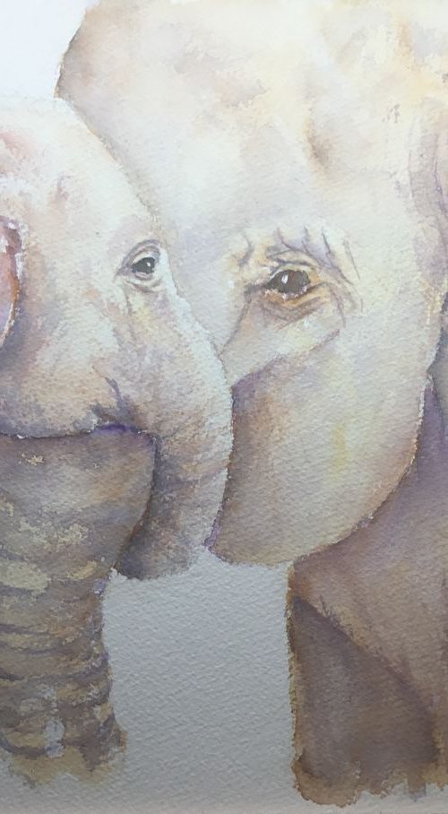 Mother and child by Sabrina’s Art