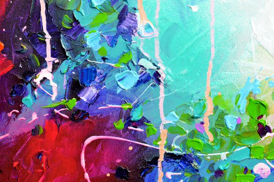 Fresh Moods 118 - 100x70 Abstract Painting