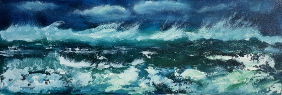 Sea... /  ORIGINAL OIL PAINTING