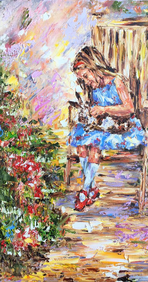 Matinée dans le jardin by Diana Malivani