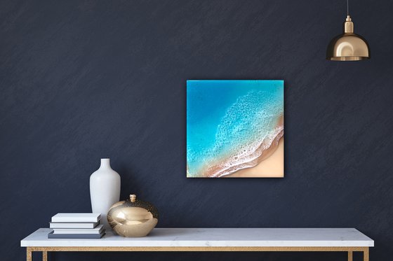 White Sand Beach - Hopes and Dreams - Seascape Painting