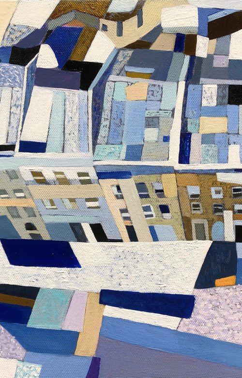 Snow-covered cities by Kate Kulish