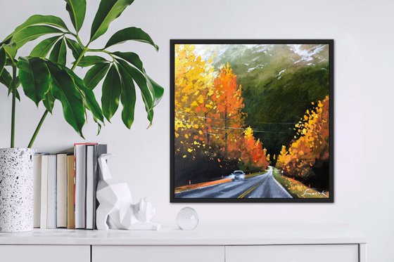 Autumn road