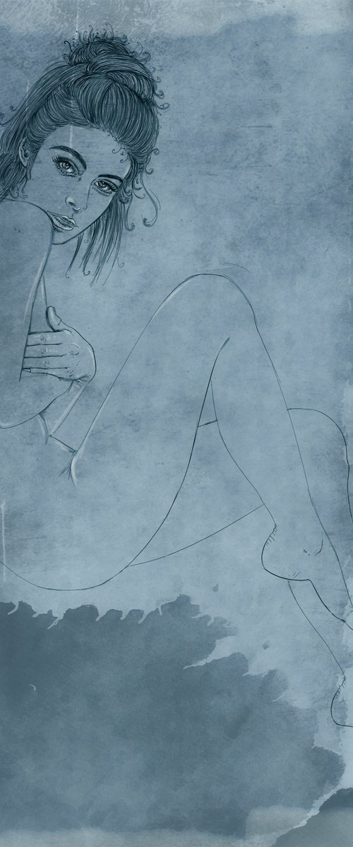 naked woman by silvia gaudenzi