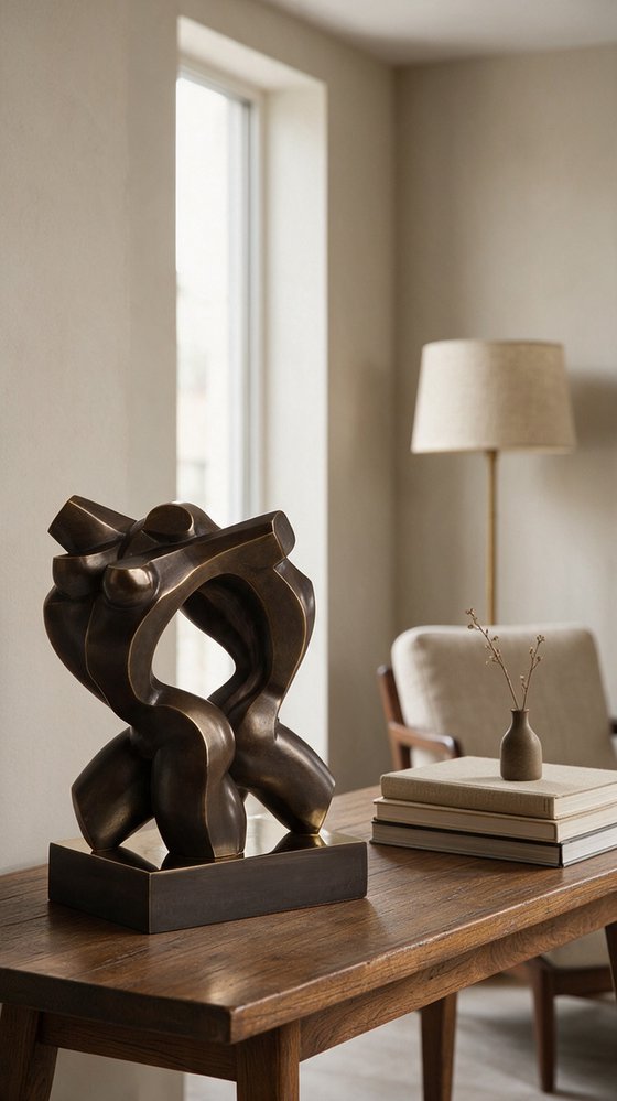 Abstract Bronze — "Unity"