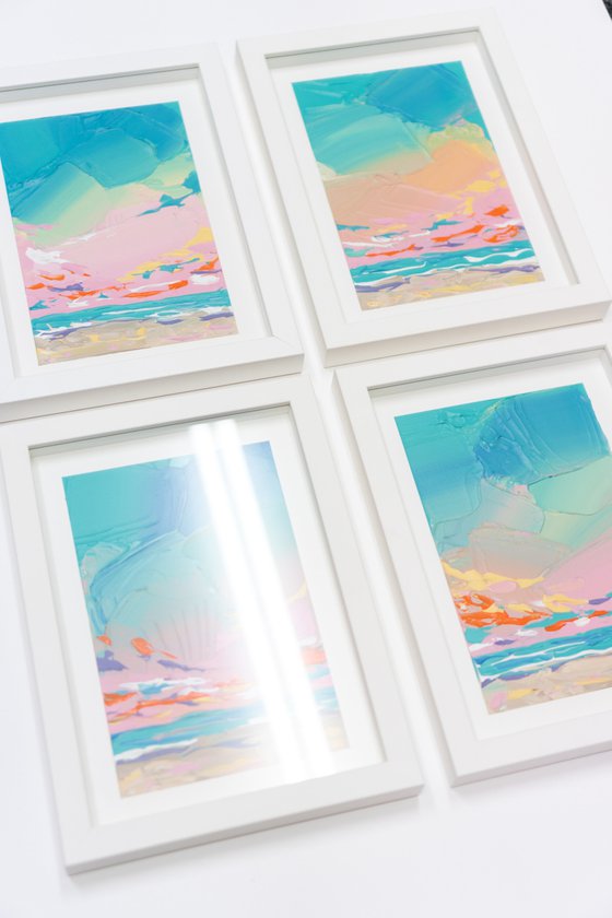 Iridescent Skies - Set of 4