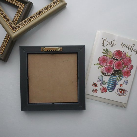 Forget me not Mini Art Frame