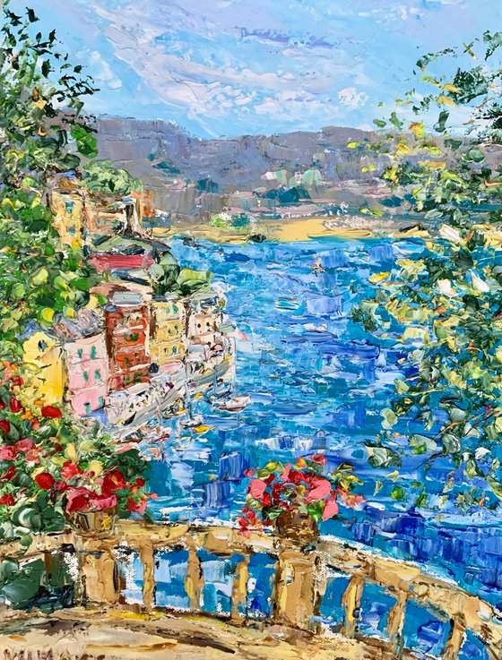 Terrace in Portofino