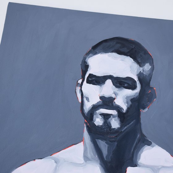 Facing Forward - Male portrait