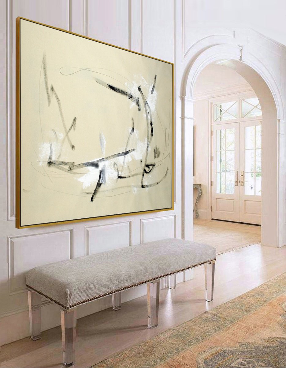 Nnero (Jure Series) By Hugh Abernethy, 48 X 36, Artwork For Sale On Artfinder