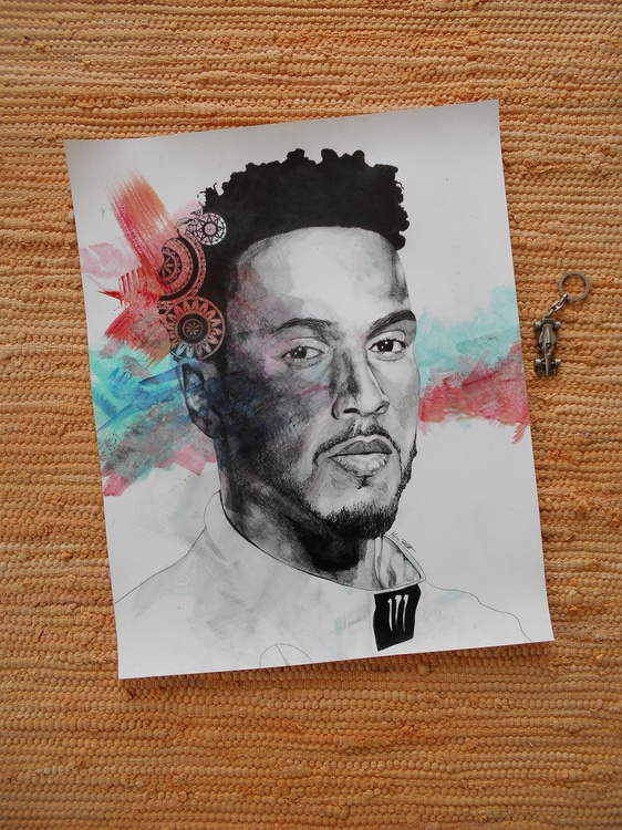 King Hammer Tribute To Lewis Hamilton Street A Artfinder