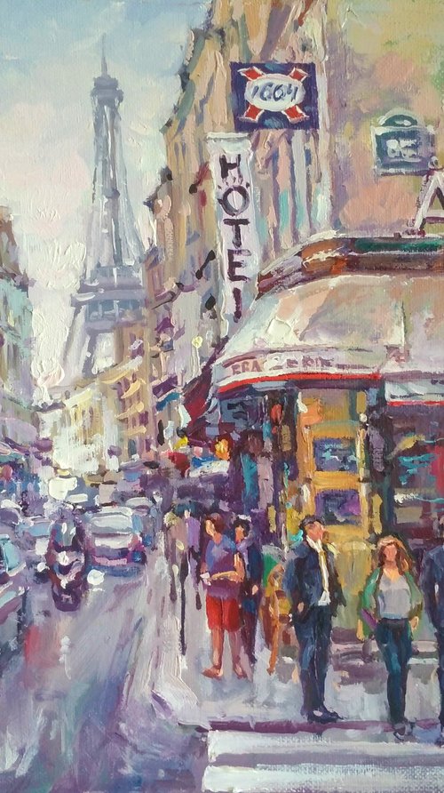 Cityscape (Paris) by Andrej  Ostapchuk