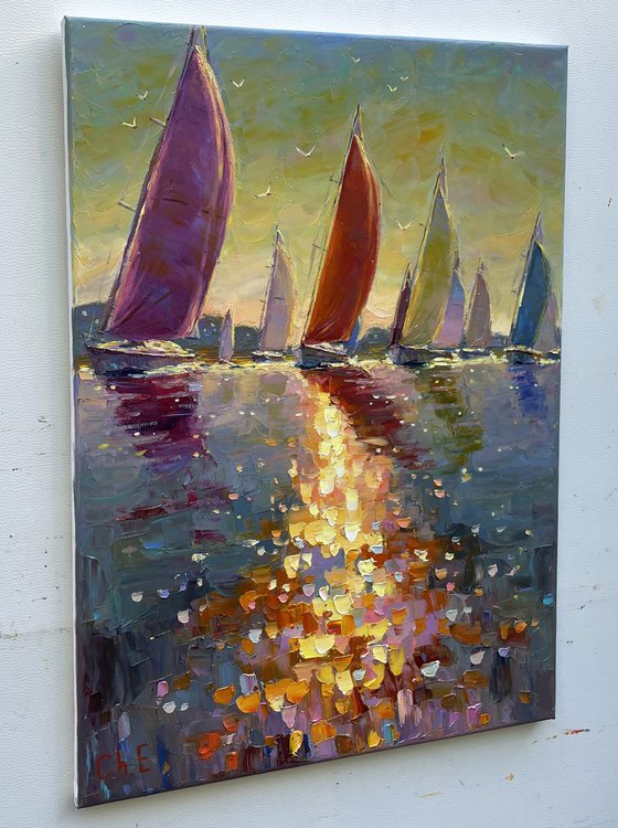 "Sailing regatta"